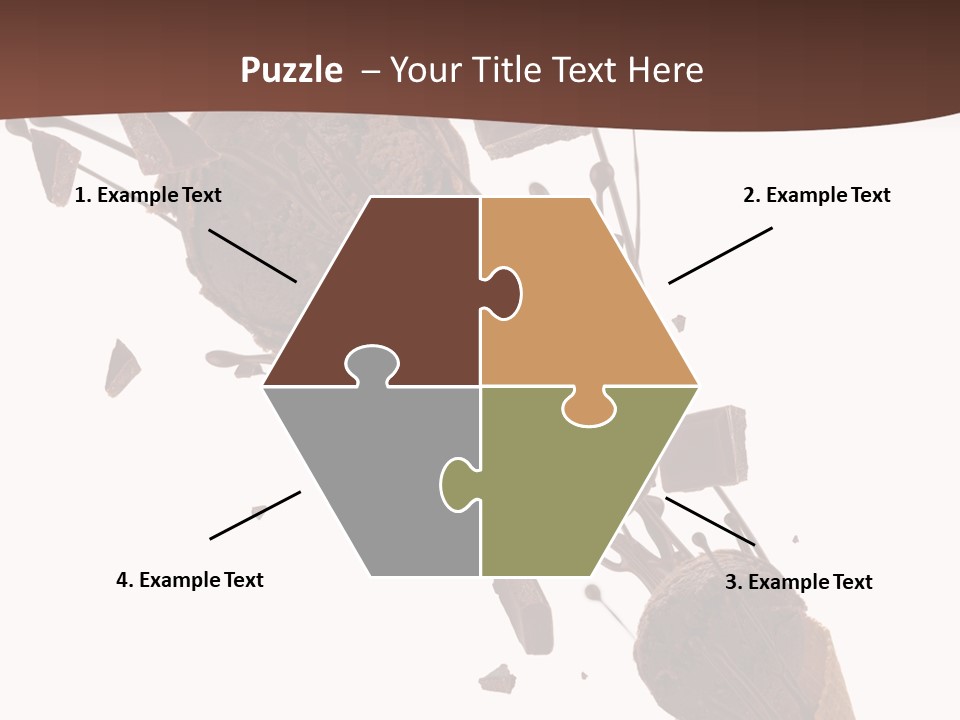 Scoop Tea Snack PowerPoint Template