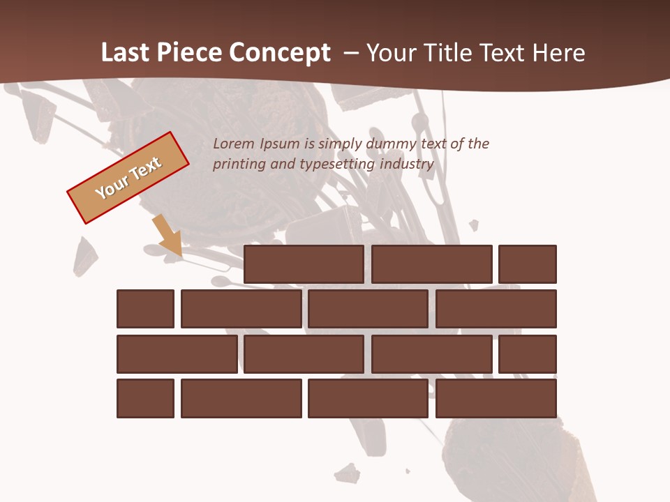 Scoop Tea Snack PowerPoint Template