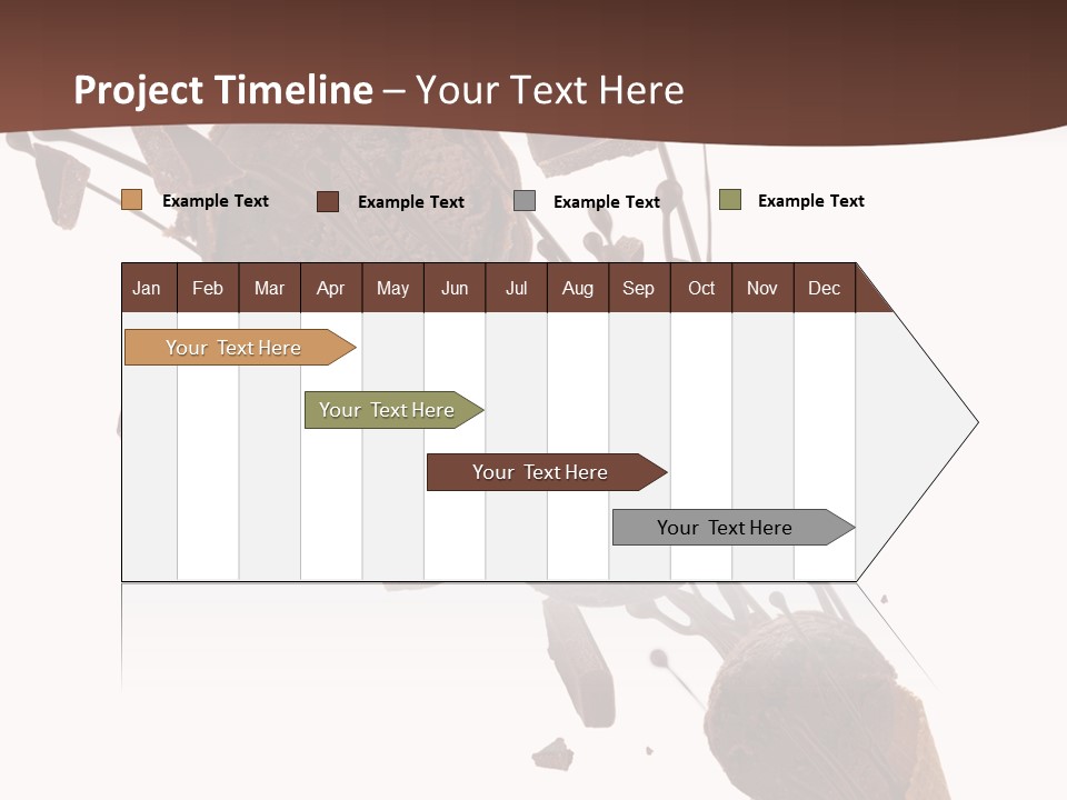Scoop Tea Snack PowerPoint Template