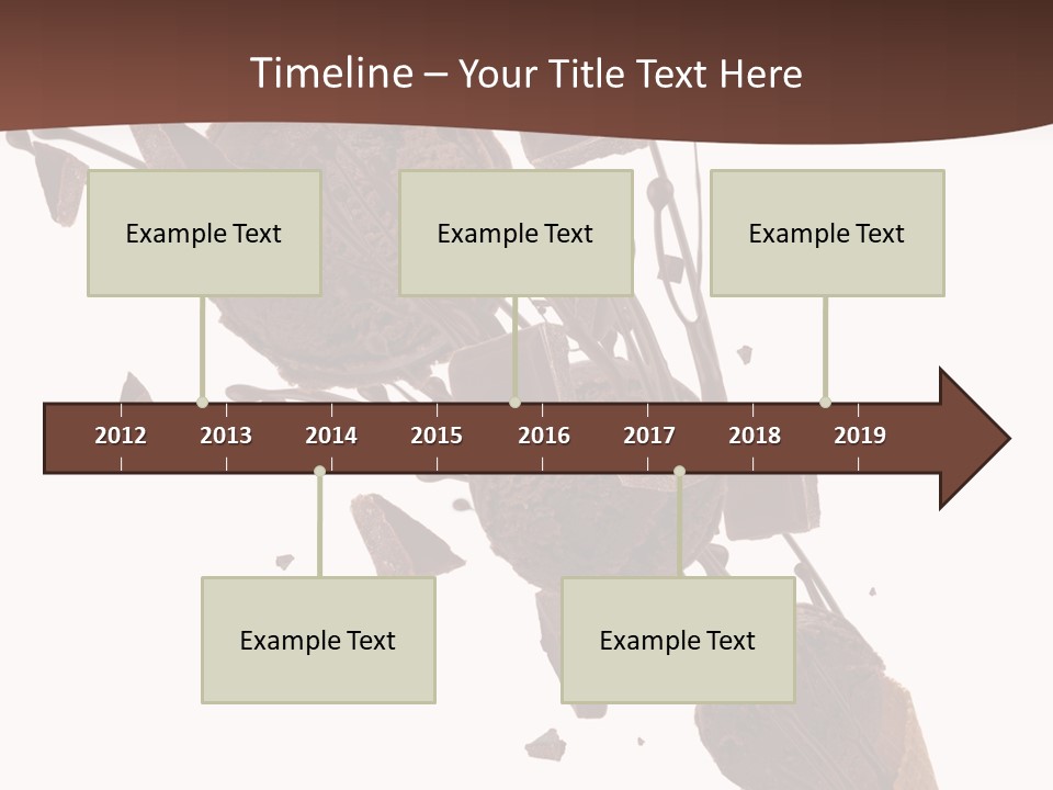 Scoop Tea Snack PowerPoint Template