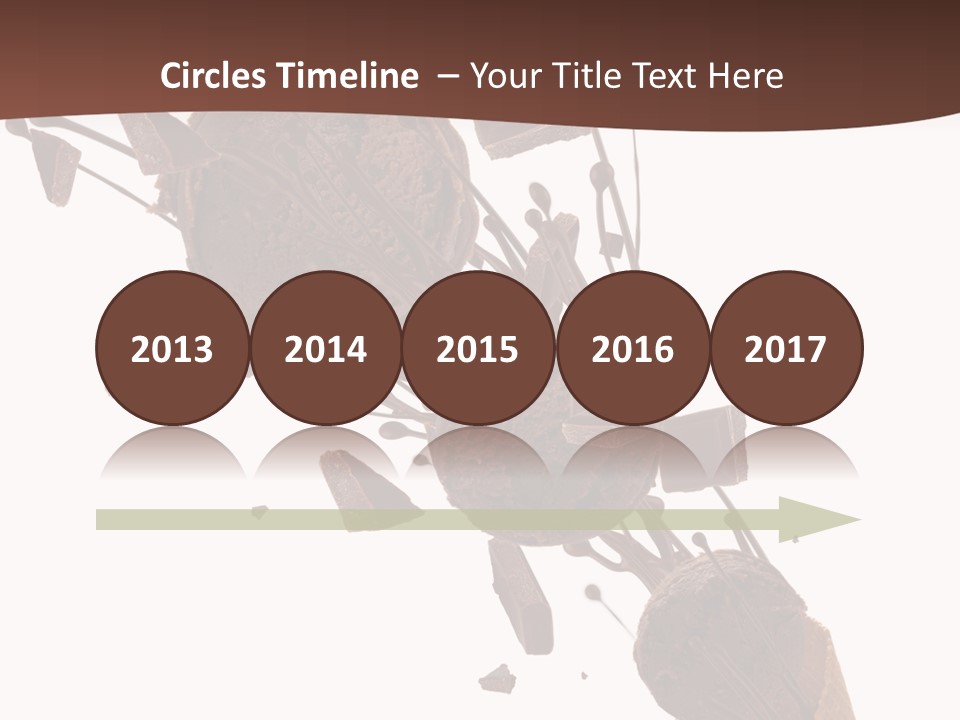 Scoop Tea Snack PowerPoint Template