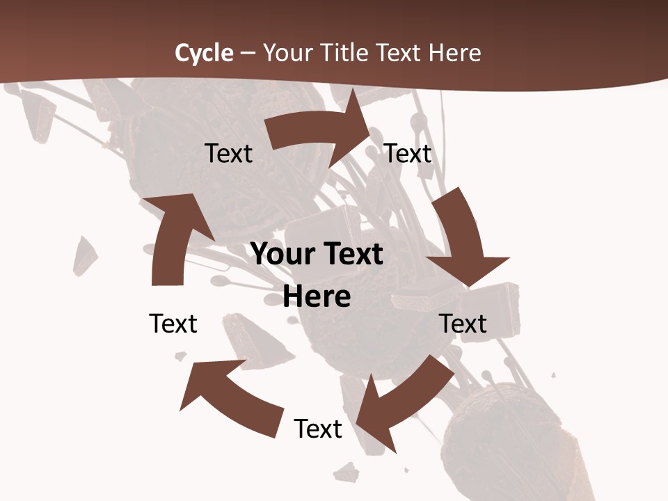 Scoop Tea Snack PowerPoint Template