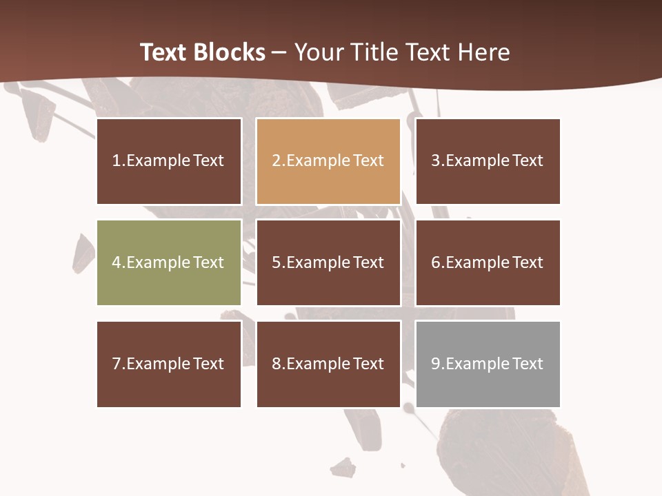 Scoop Tea Snack PowerPoint Template