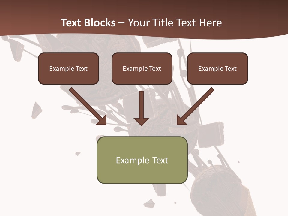 Scoop Tea Snack PowerPoint Template