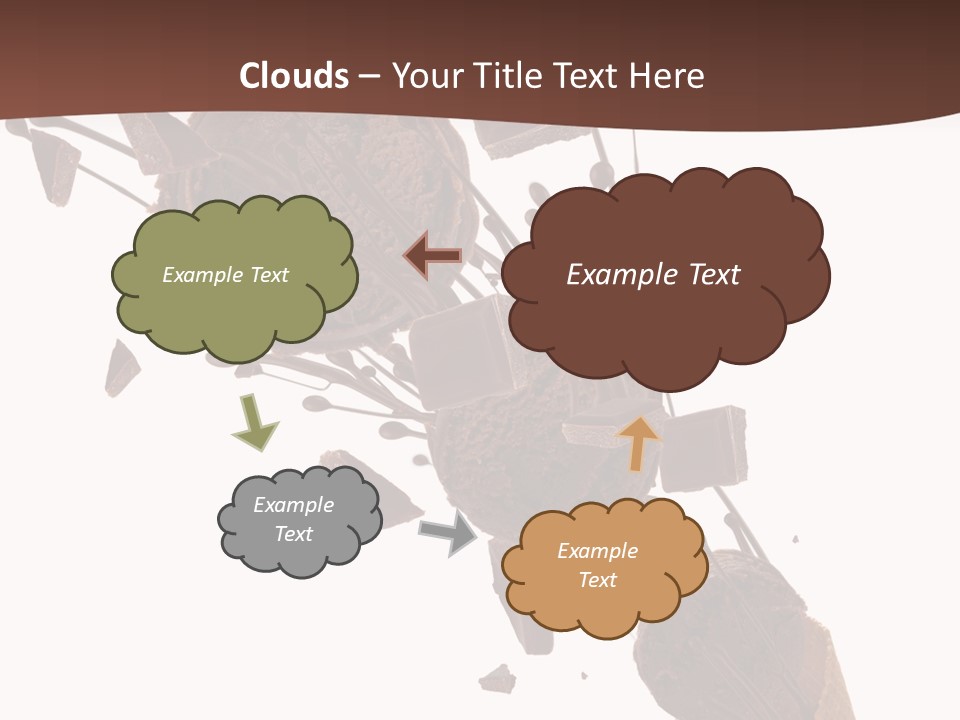 Scoop Tea Snack PowerPoint Template