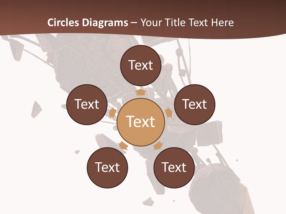 Scoop Tea Snack PowerPoint Template