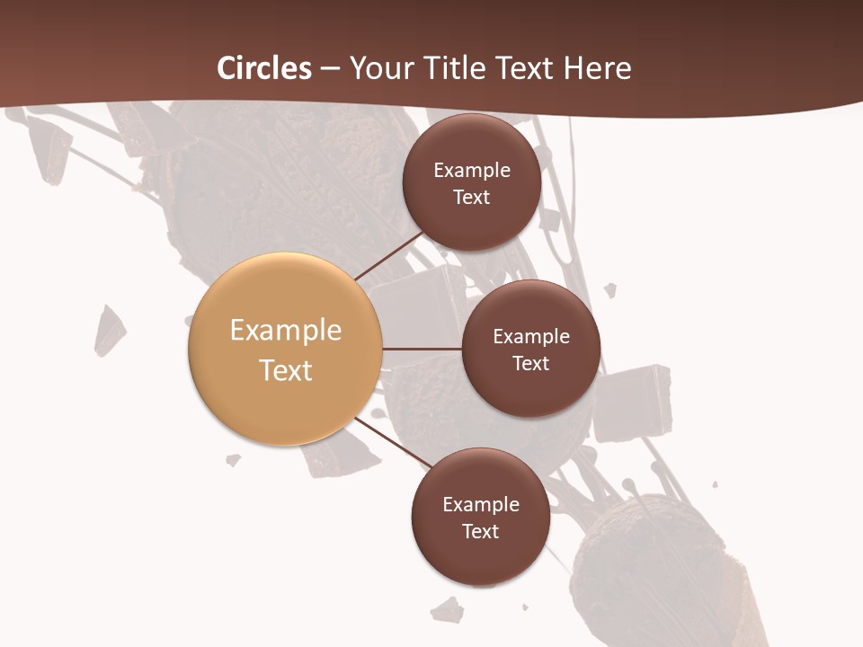 Scoop Tea Snack PowerPoint Template