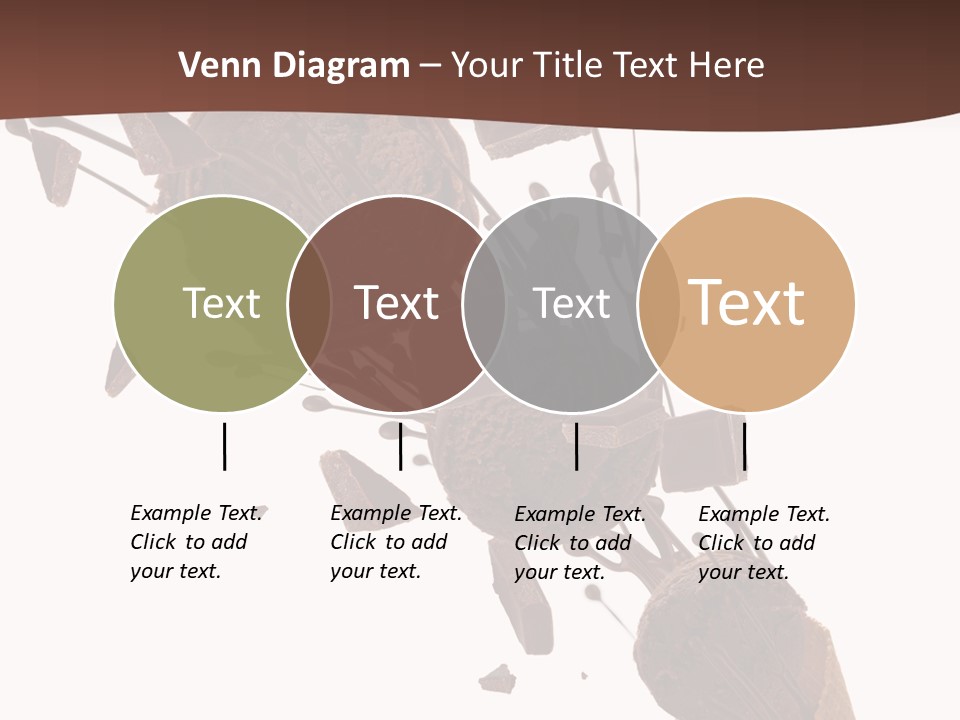 Scoop Tea Snack PowerPoint Template