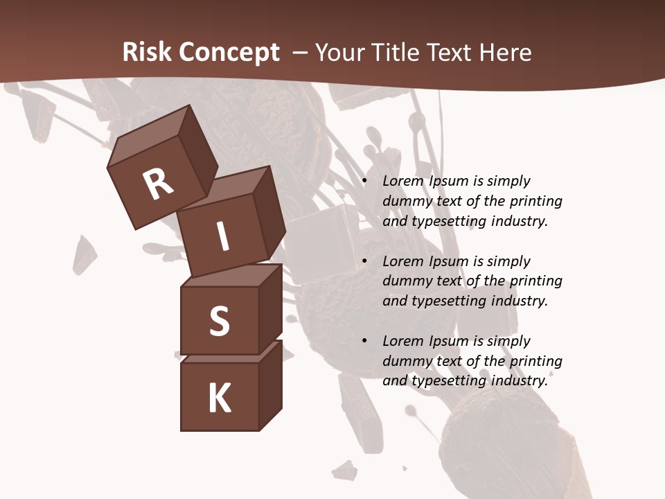 Scoop Tea Snack PowerPoint Template