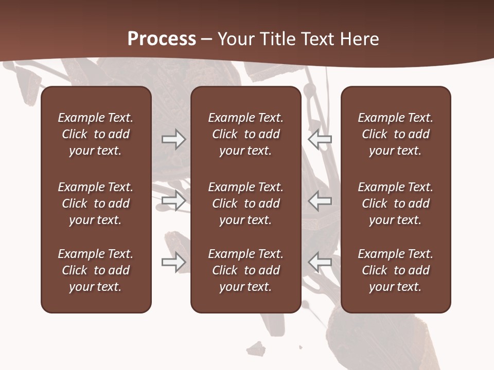 Scoop Tea Snack PowerPoint Template