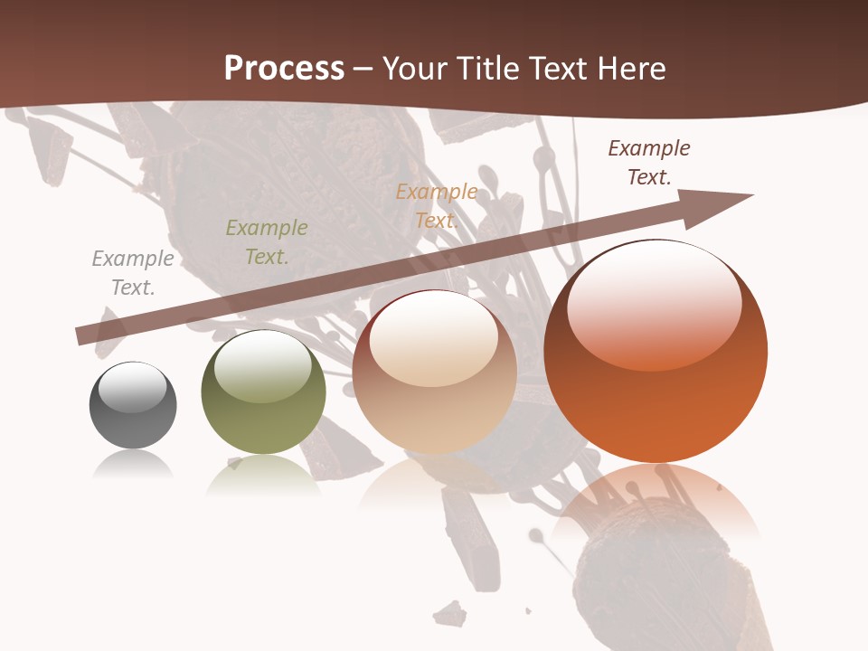 Scoop Tea Snack PowerPoint Template