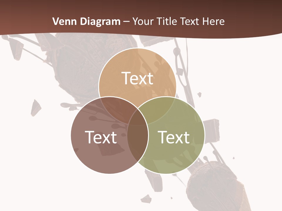 Scoop Tea Snack PowerPoint Template