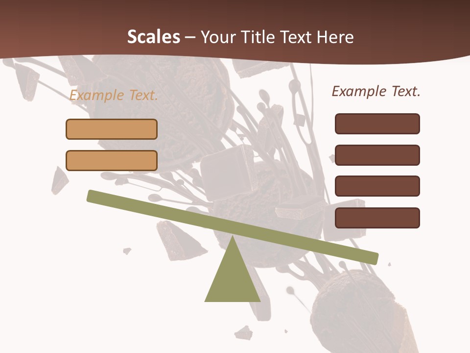 Scoop Tea Snack PowerPoint Template