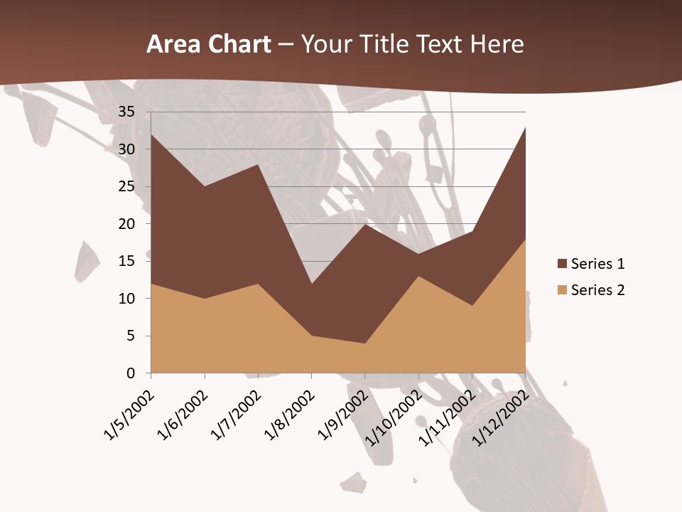 Scoop Tea Snack PowerPoint Template
