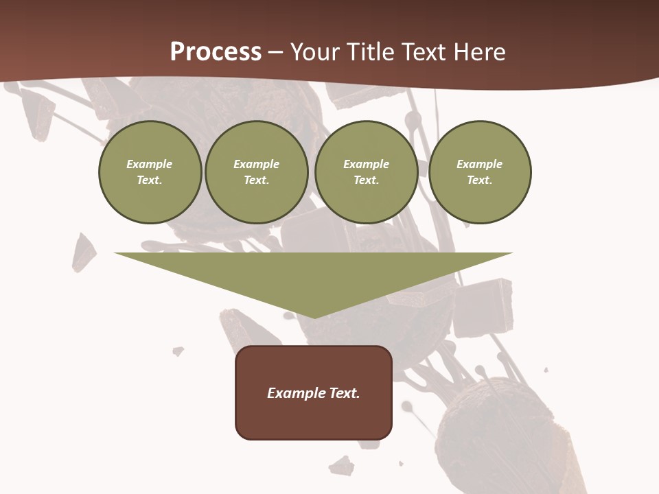 Scoop Tea Snack PowerPoint Template