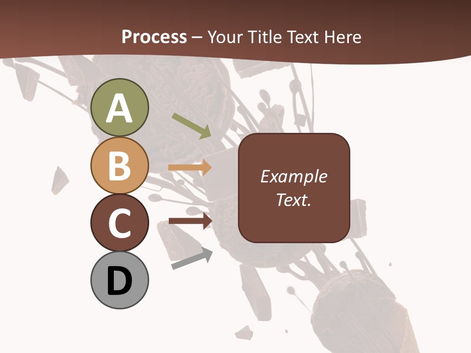 Scoop Tea Snack PowerPoint Template