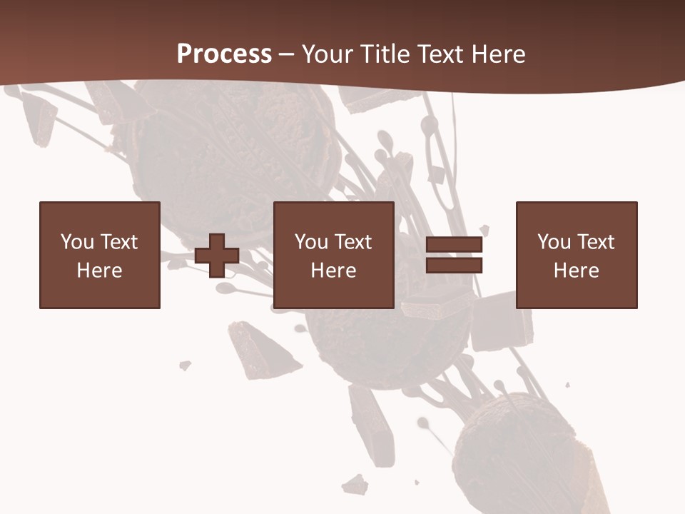 Scoop Tea Snack PowerPoint Template
