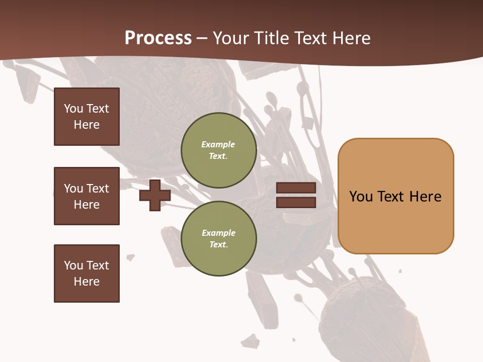 Scoop Tea Snack PowerPoint Template