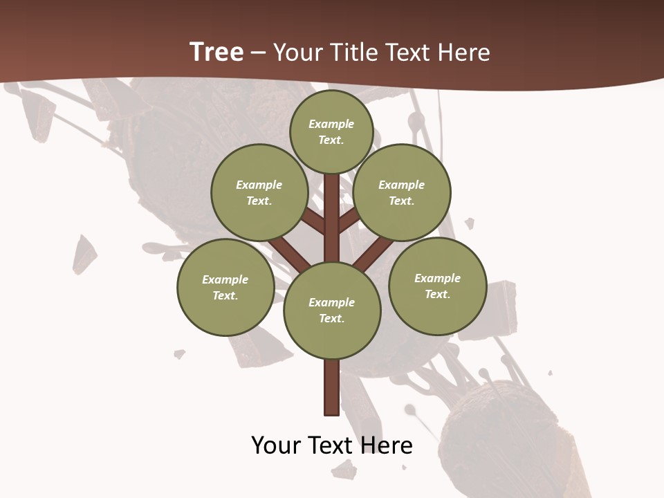 Scoop Tea Snack PowerPoint Template