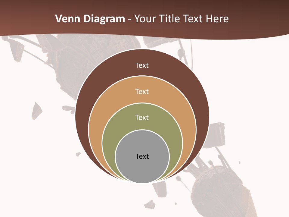 Scoop Tea Snack PowerPoint Template