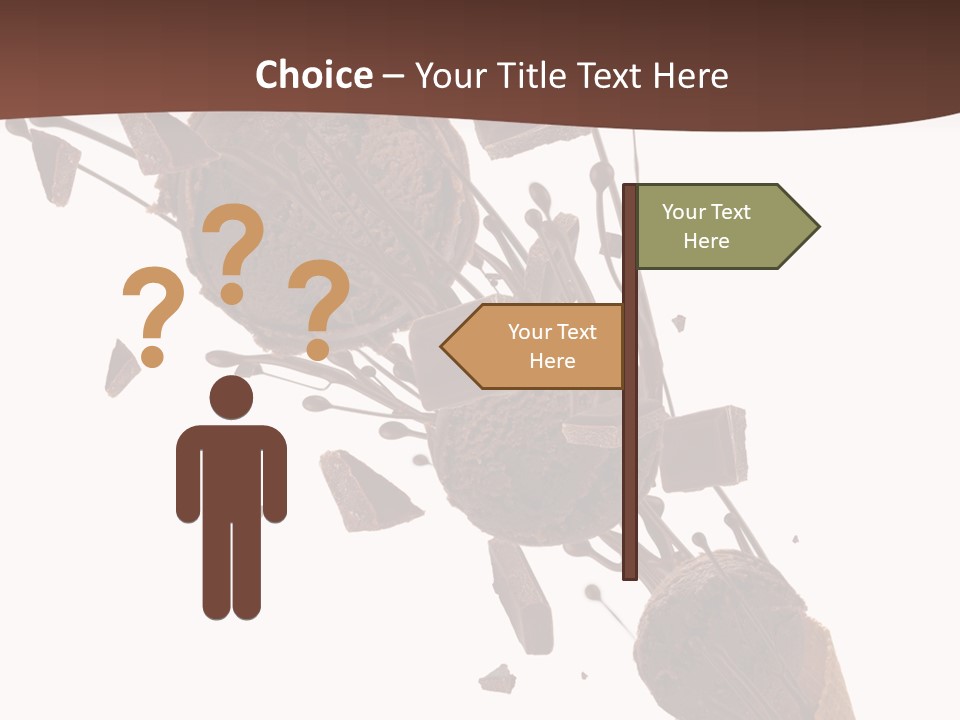 Scoop Tea Snack PowerPoint Template