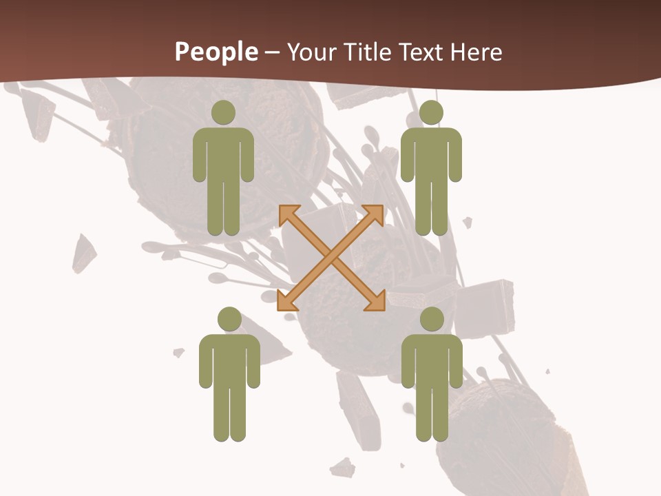 Scoop Tea Snack PowerPoint Template