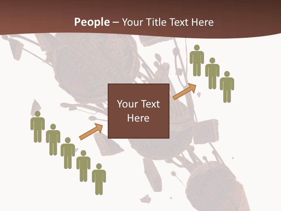 Scoop Tea Snack PowerPoint Template