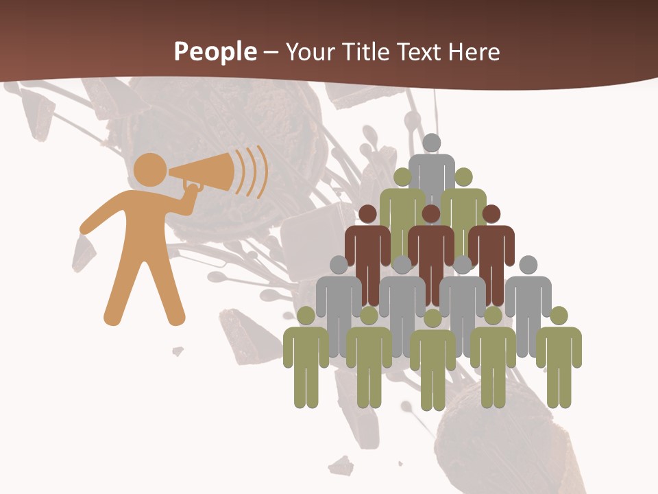 Scoop Tea Snack PowerPoint Template