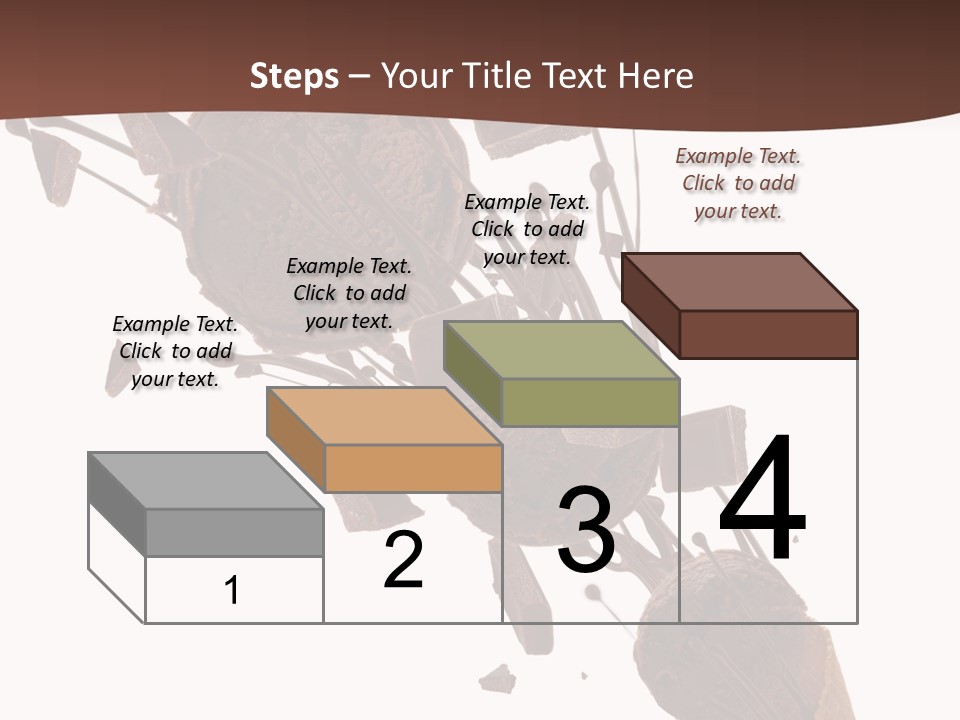 Scoop Tea Snack PowerPoint Template