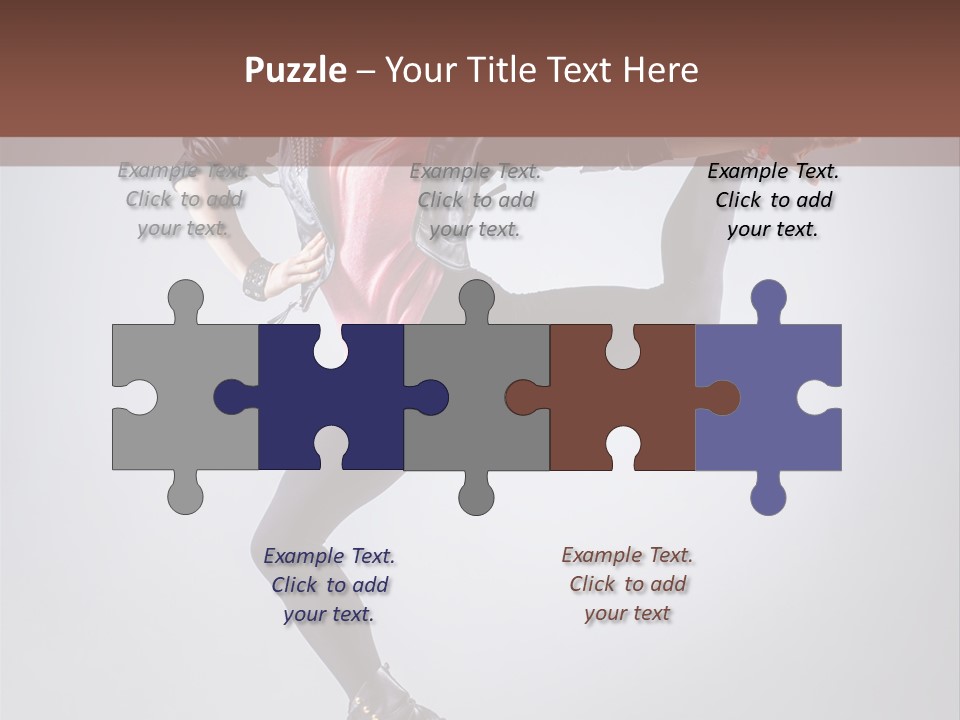 Exercise Dance Flexibility PowerPoint Template