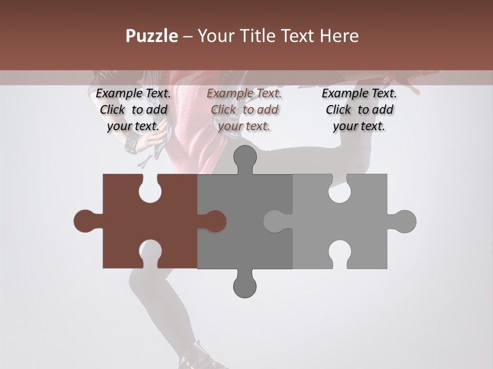 Exercise Dance Flexibility PowerPoint Template