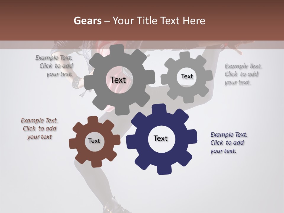 Exercise Dance Flexibility PowerPoint Template