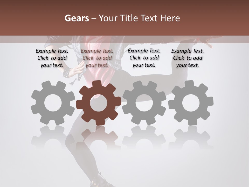 Exercise Dance Flexibility PowerPoint Template