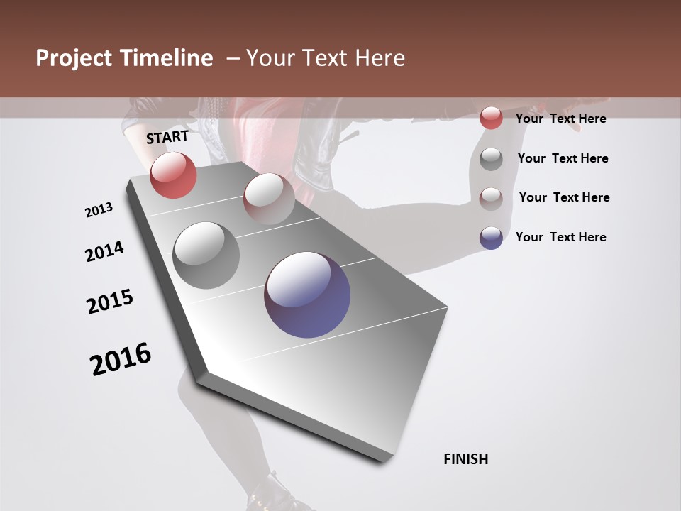 Exercise Dance Flexibility PowerPoint Template
