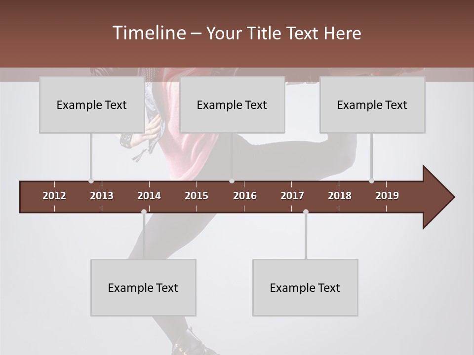 Exercise Dance Flexibility PowerPoint Template