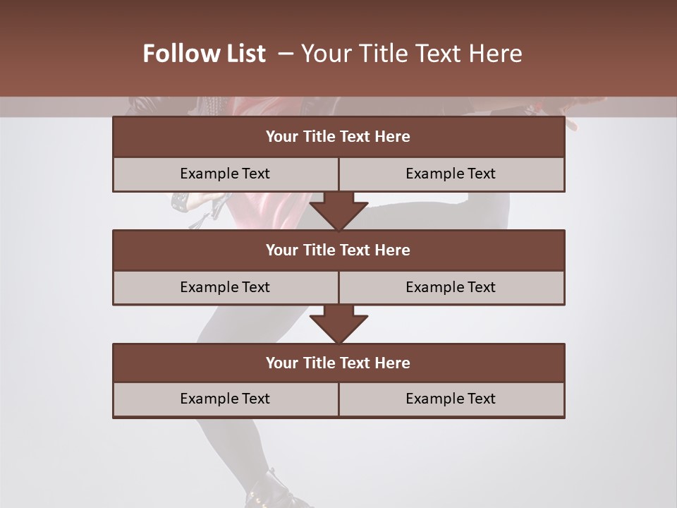 Exercise Dance Flexibility PowerPoint Template
