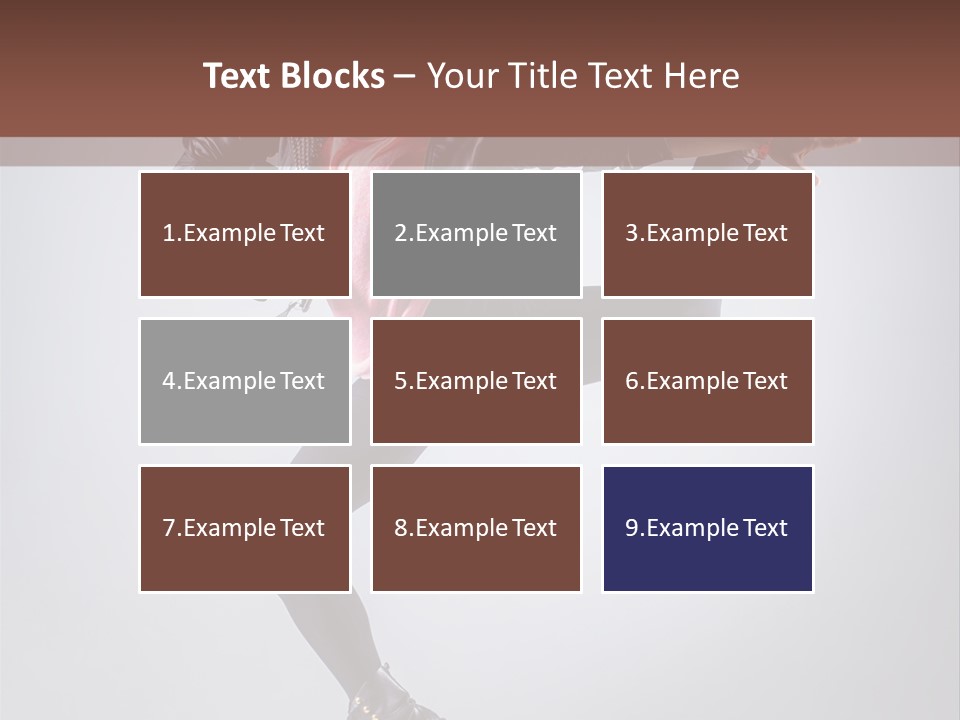 Exercise Dance Flexibility PowerPoint Template