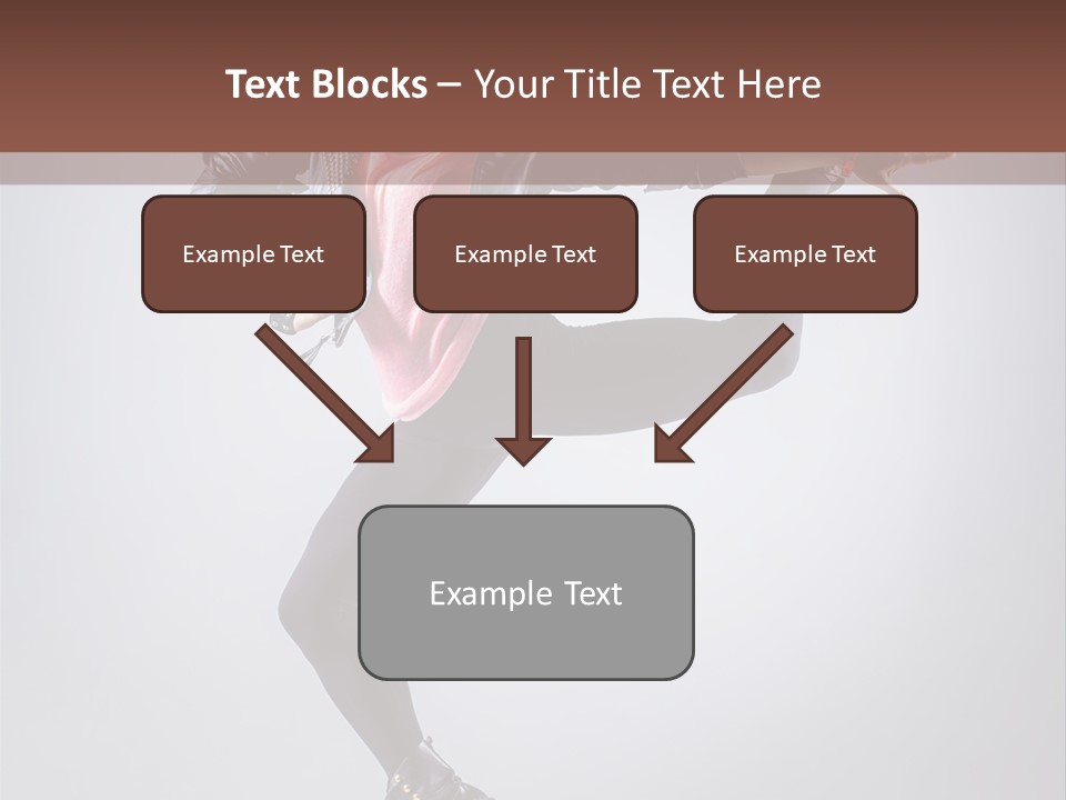 Exercise Dance Flexibility PowerPoint Template