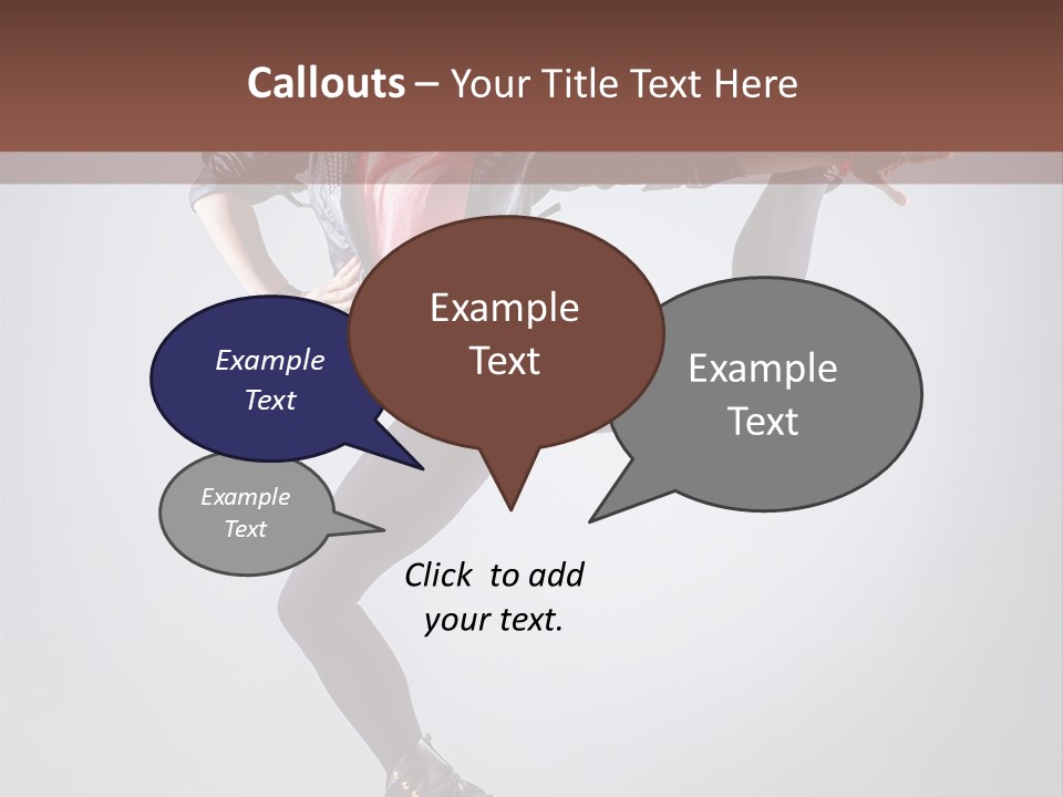 Exercise Dance Flexibility PowerPoint Template