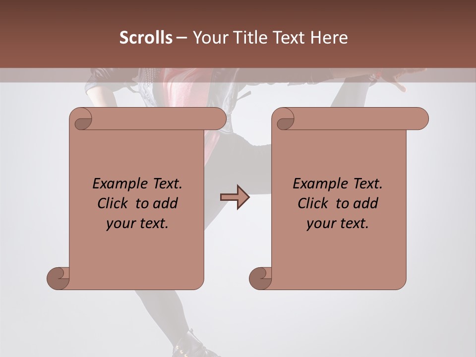Exercise Dance Flexibility PowerPoint Template