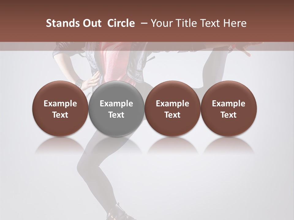 Exercise Dance Flexibility PowerPoint Template