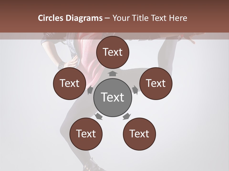 Exercise Dance Flexibility PowerPoint Template