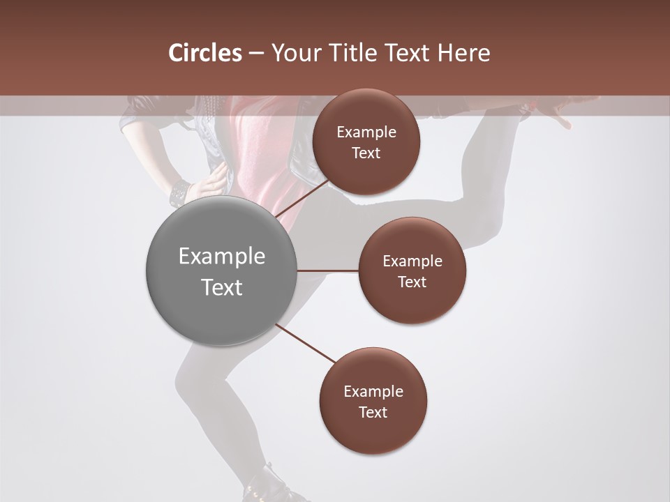 Exercise Dance Flexibility PowerPoint Template