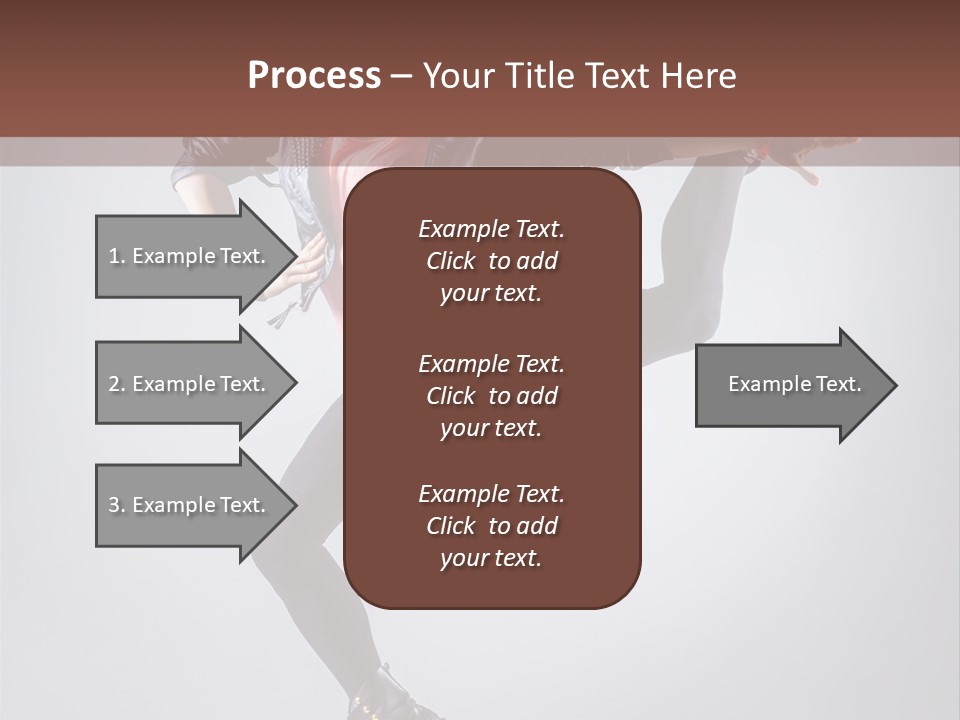 Exercise Dance Flexibility PowerPoint Template
