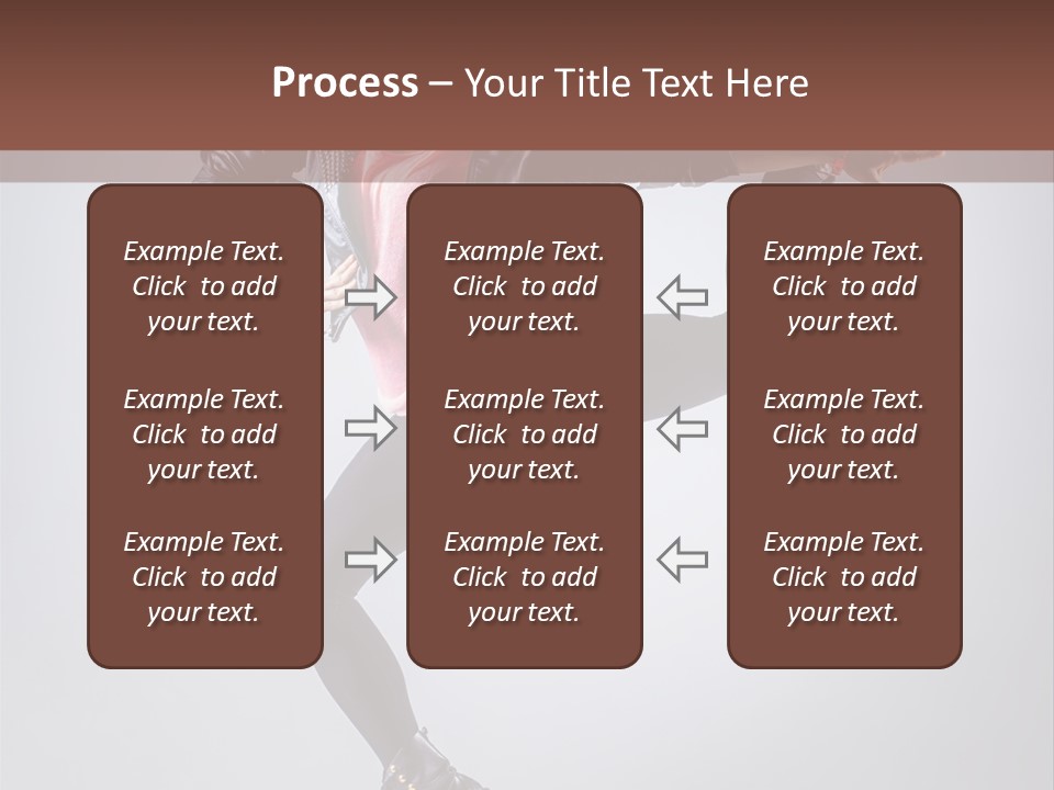 Exercise Dance Flexibility PowerPoint Template