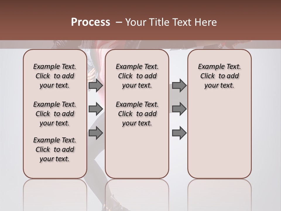 Exercise Dance Flexibility PowerPoint Template
