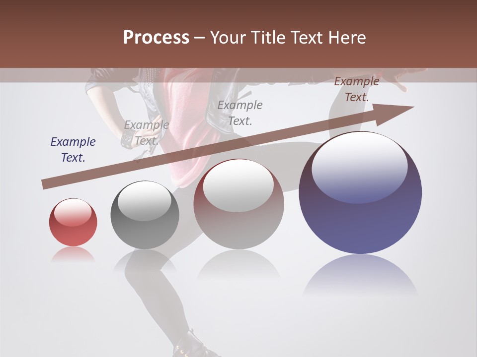 Exercise Dance Flexibility PowerPoint Template