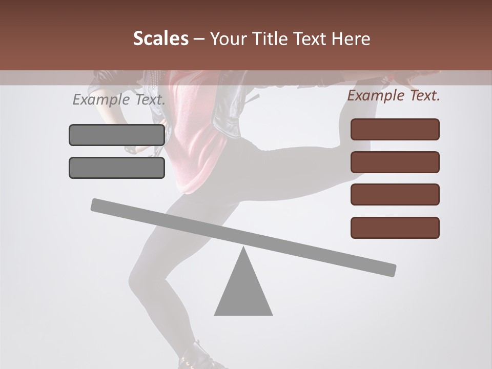 Exercise Dance Flexibility PowerPoint Template