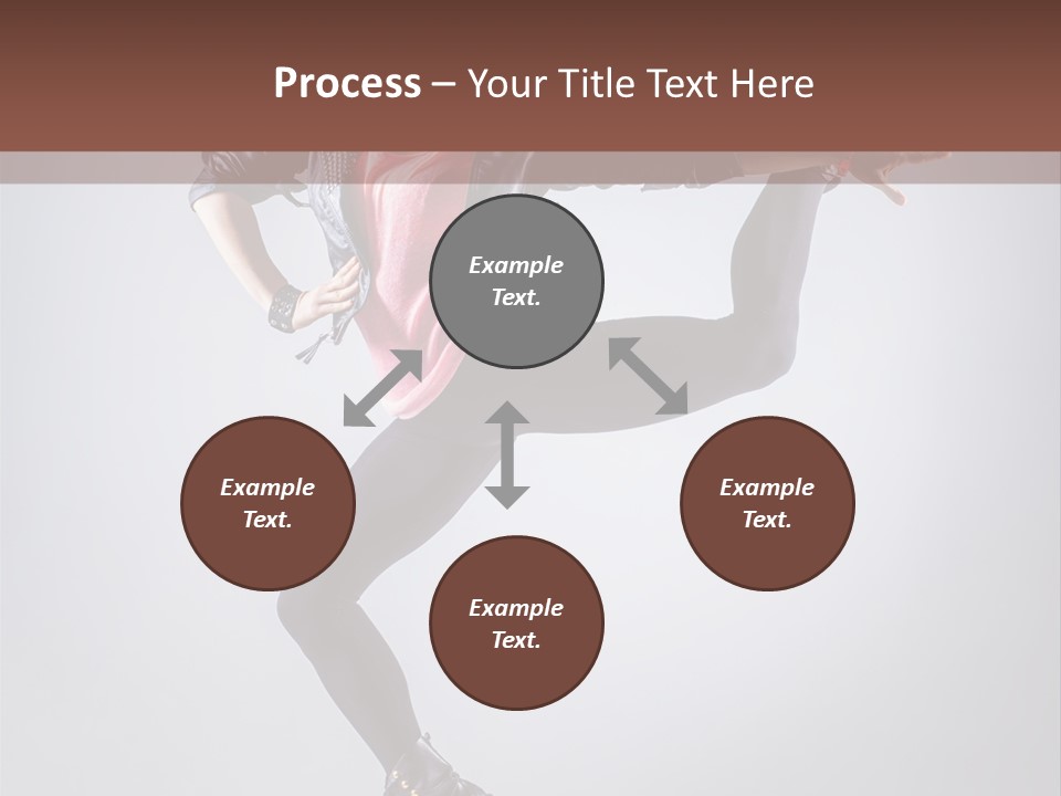 Exercise Dance Flexibility PowerPoint Template