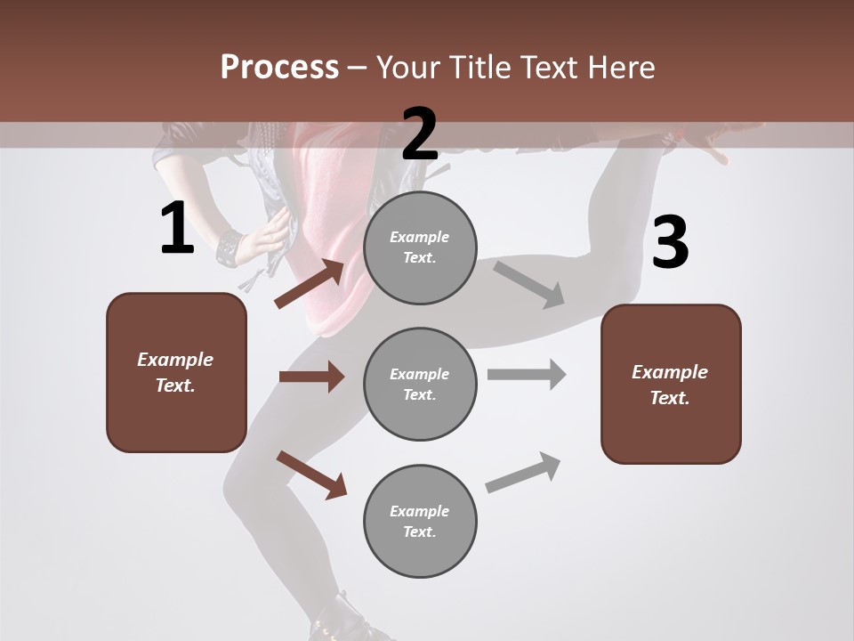 Exercise Dance Flexibility PowerPoint Template